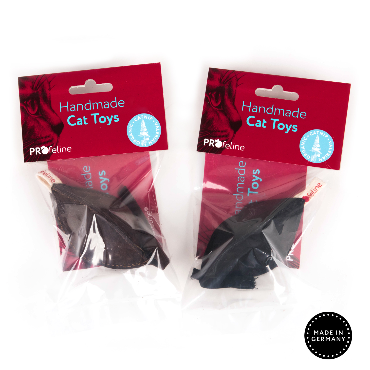 Leather Catnip Mouse