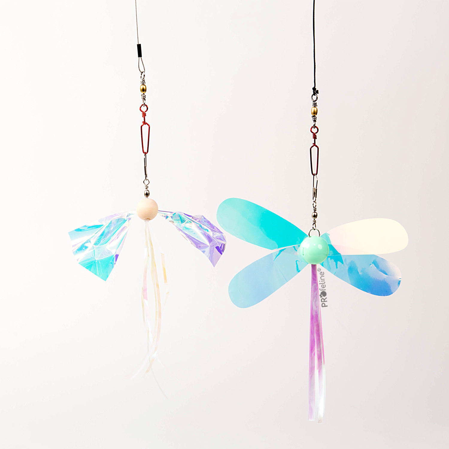 Holographic Butterflies Anhänger Holographic Schmetterling für Katzenangel