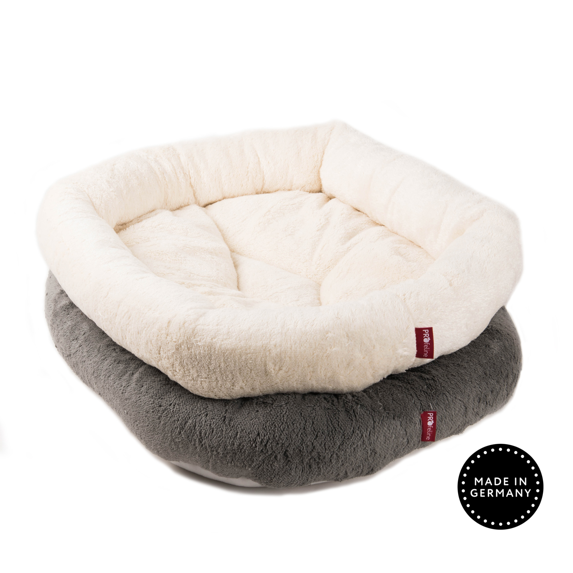 Katzenbett eckig 55 x 48 Klettboden Classicsilber Katzenbetten für Kratzbäume