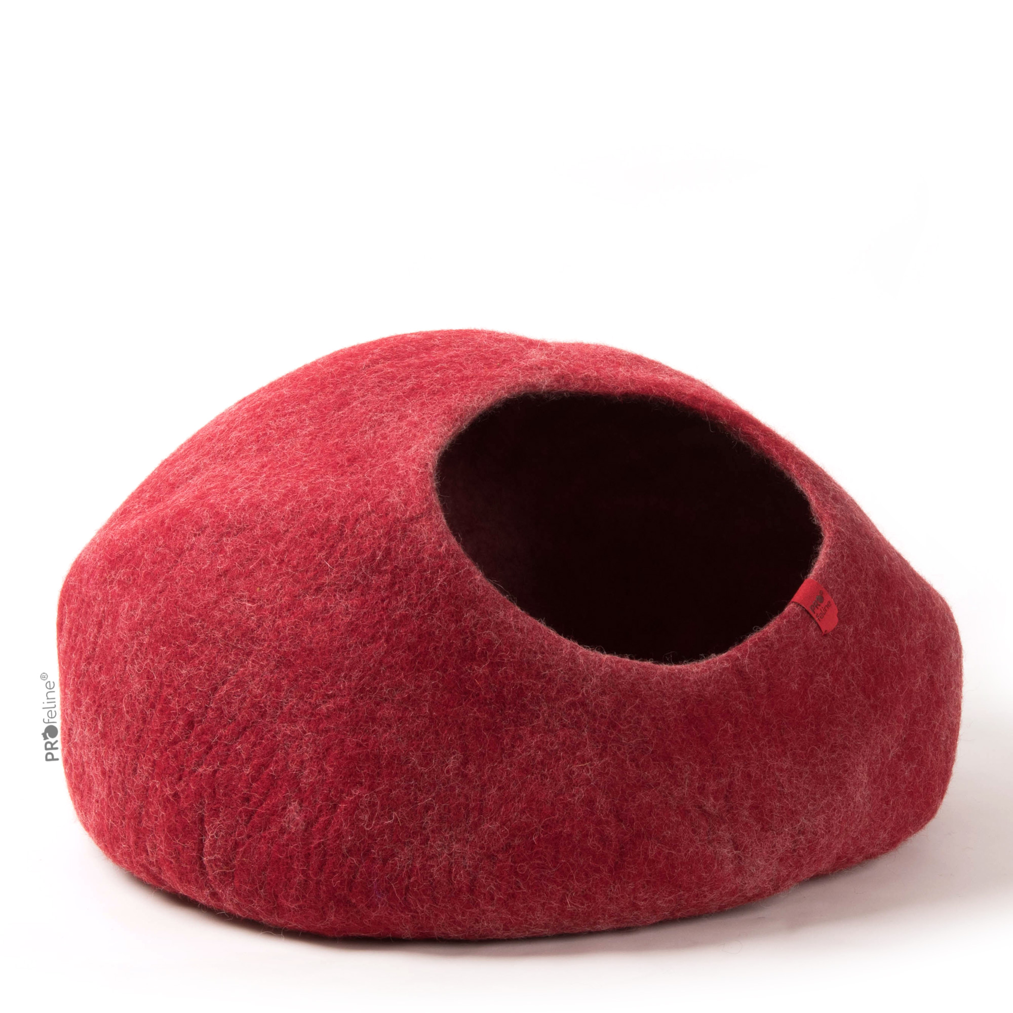Katzen Filzhöhle Woolly Cave Rot Filz Katzenhöhle wolle rot