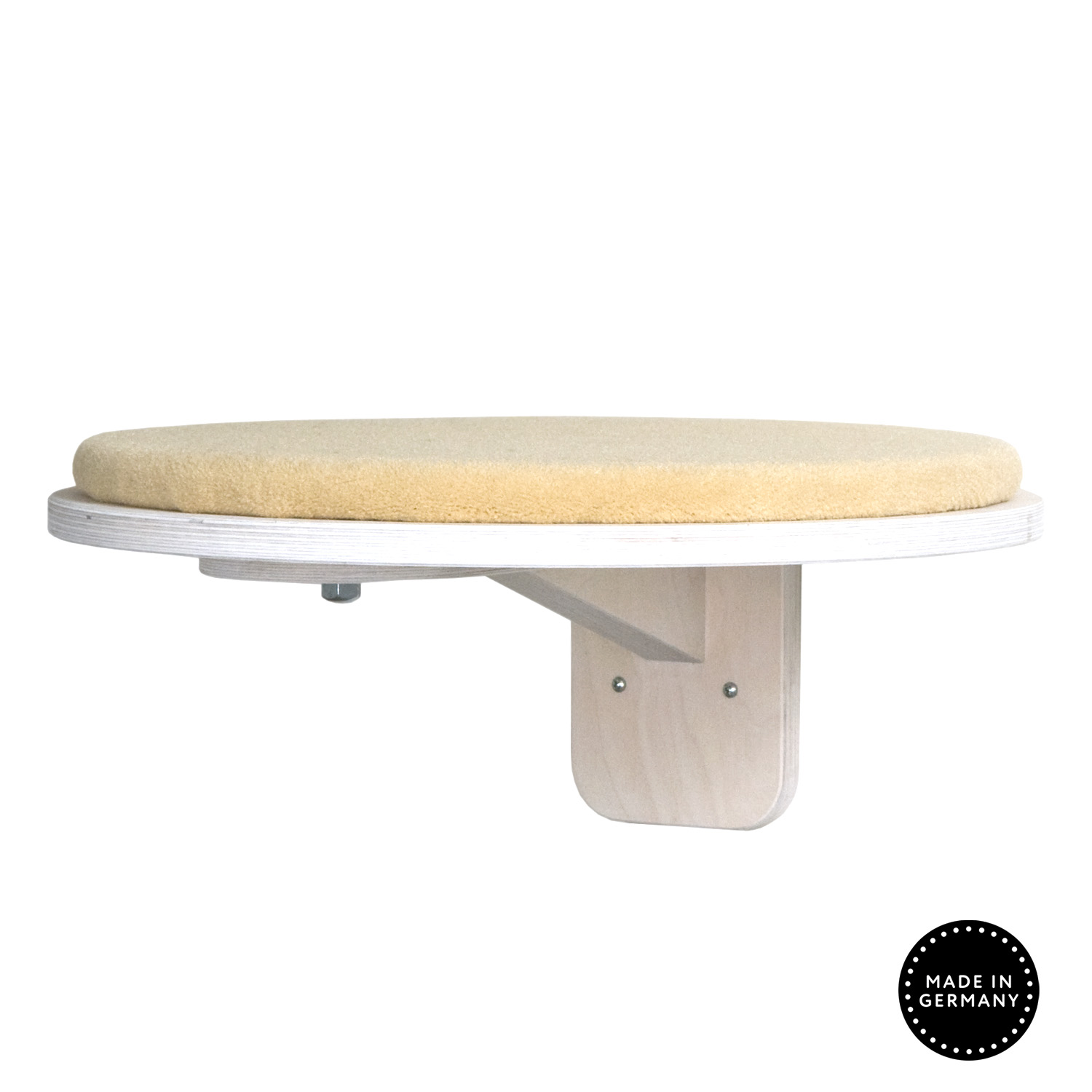 Katzen Wandliege Weiss