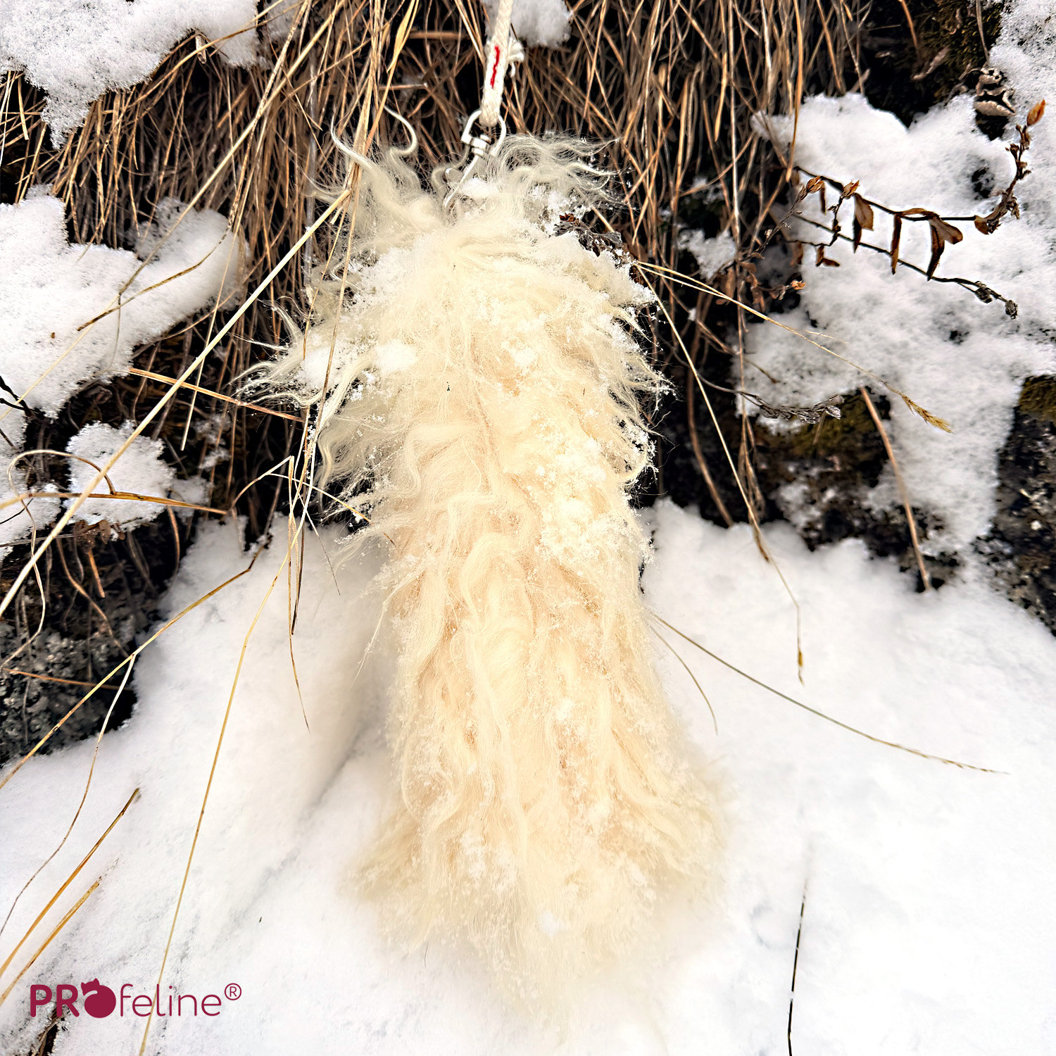 Echtes Fell für Katzenangel