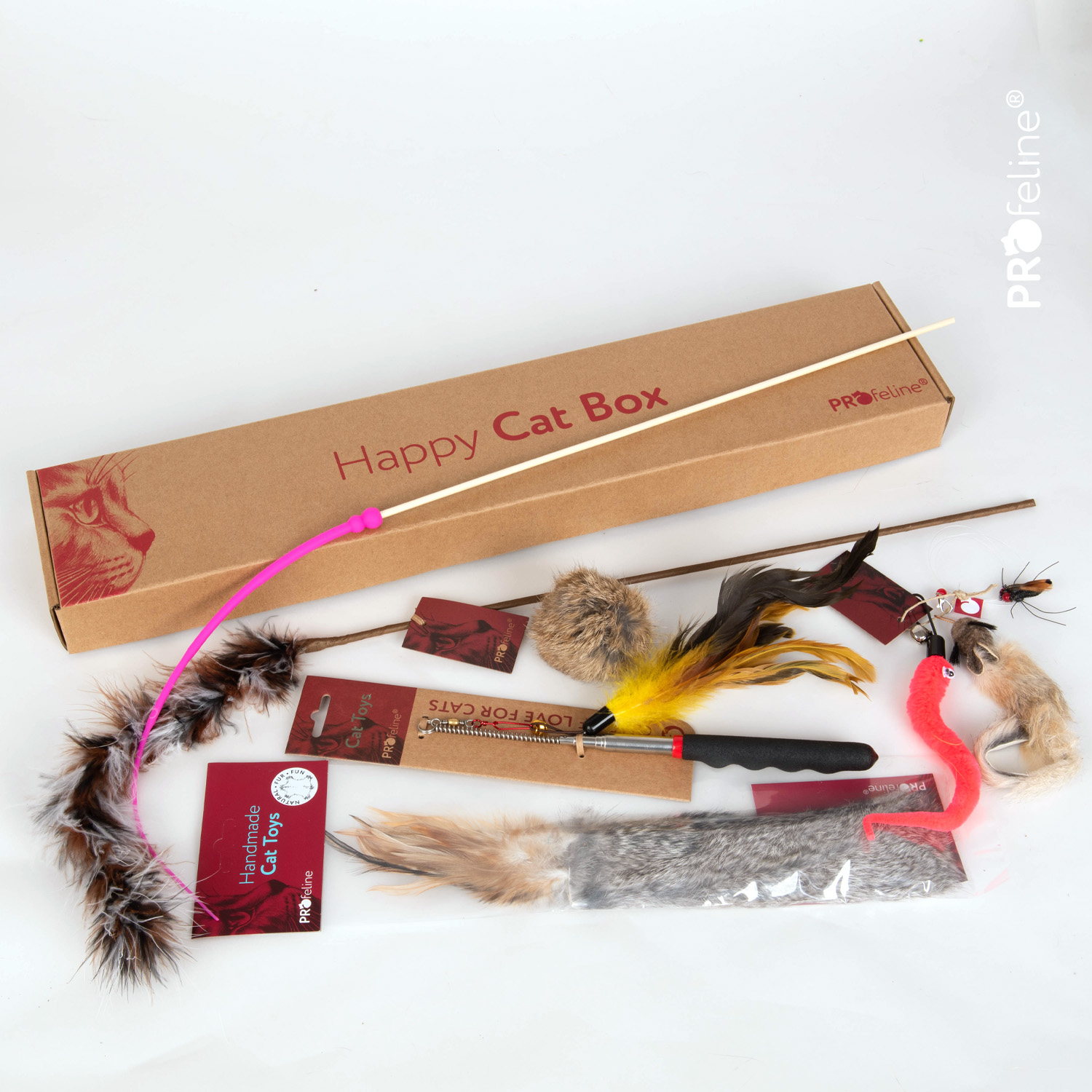 Katzenspielzeug Bestseller Box