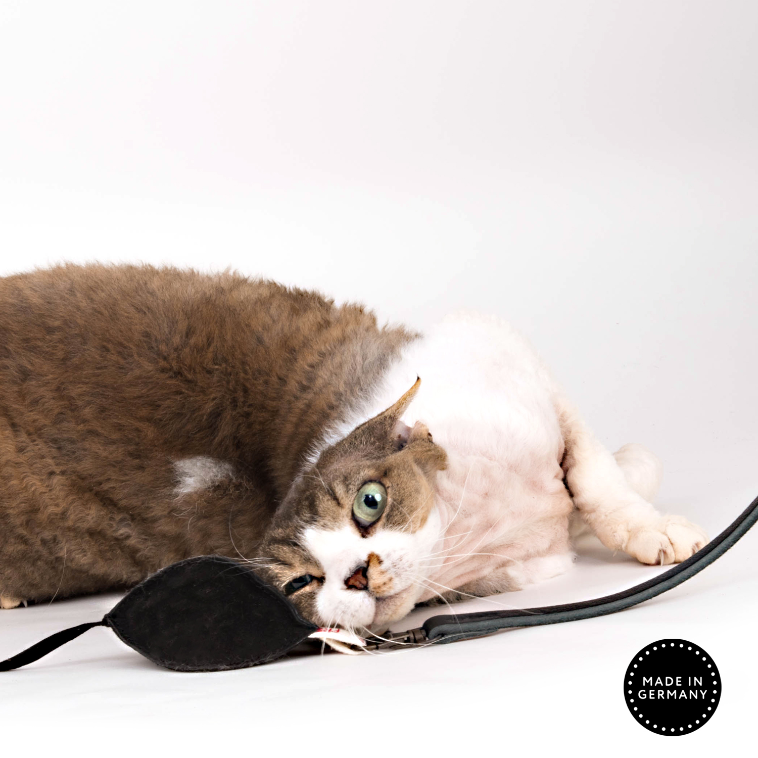 Leder Maus mit Catnip