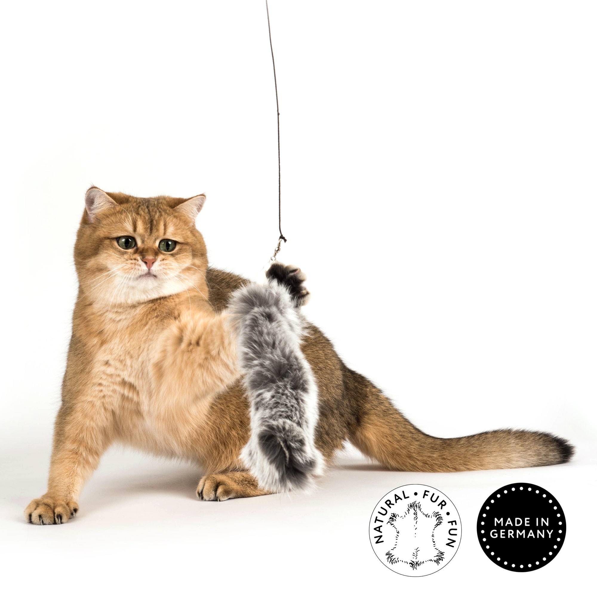 cat-toy-refill-fur-rabbit-SP870KF-2 Kaninfell Anhänger