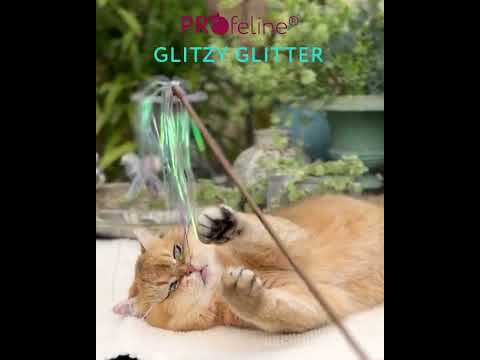Katzen Spielstab Glitzy Glitter